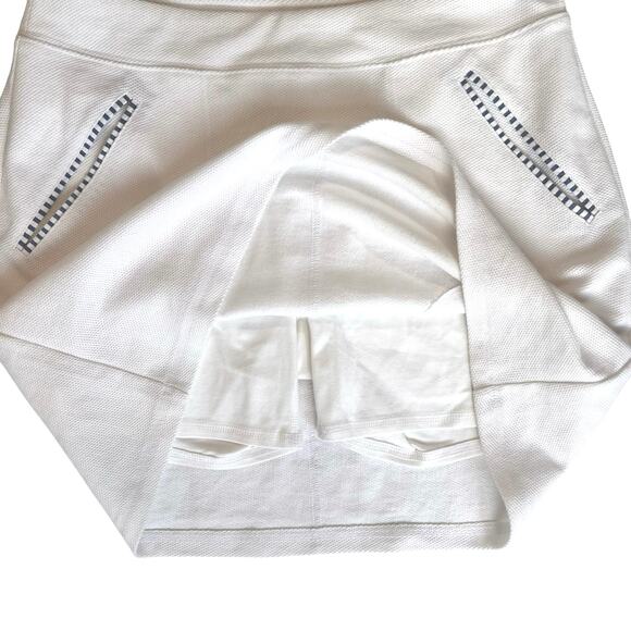 Talbots Skort Small White Pockets Tenniscore Golf Activewear Casual Athleisure - Picture 3 of 9